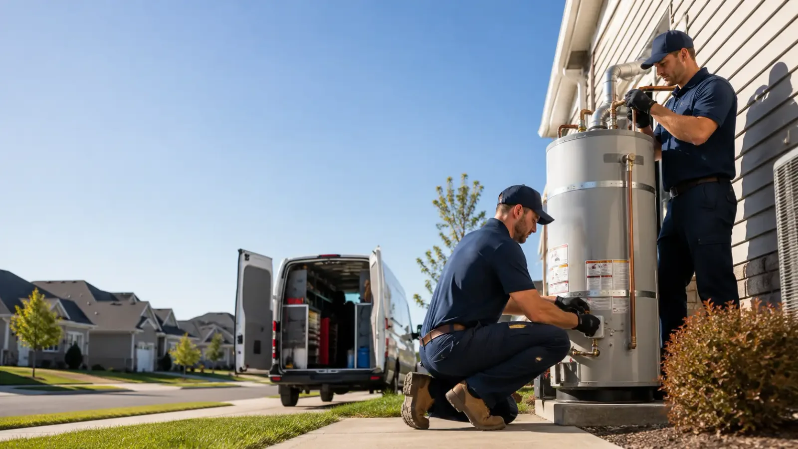 Water Heater Installation in Bucyrus, KS